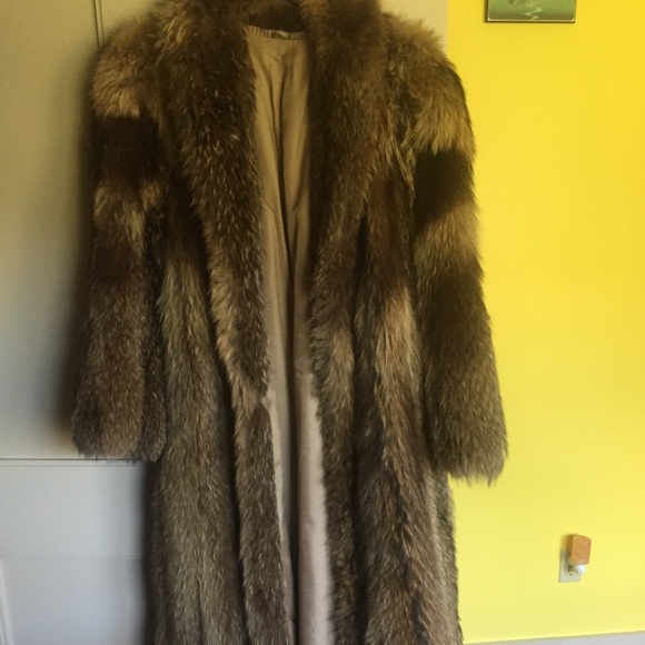 One Crazy A Jackets & Blazers - Full length glamorous real fur coat M/L